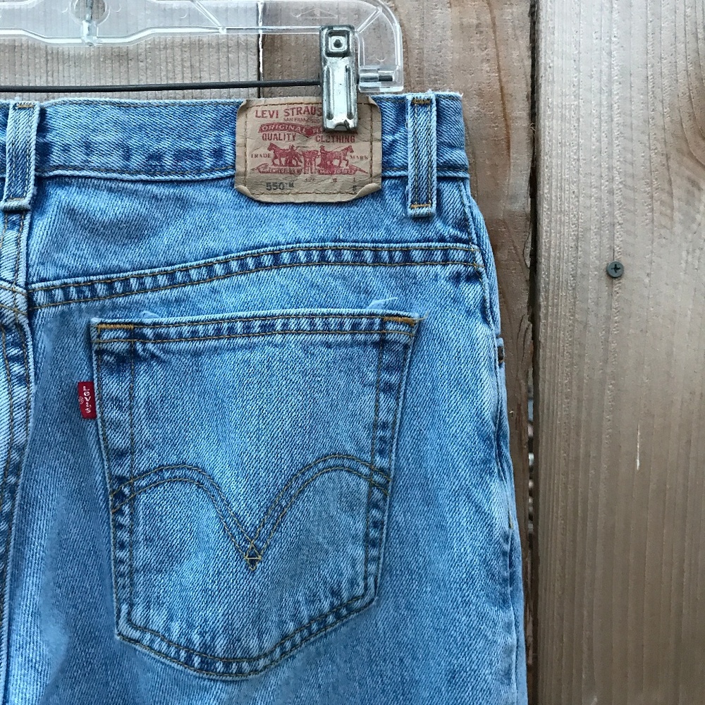 Vintage Levi's 550 Tapered Light Wash Womens Jeans
